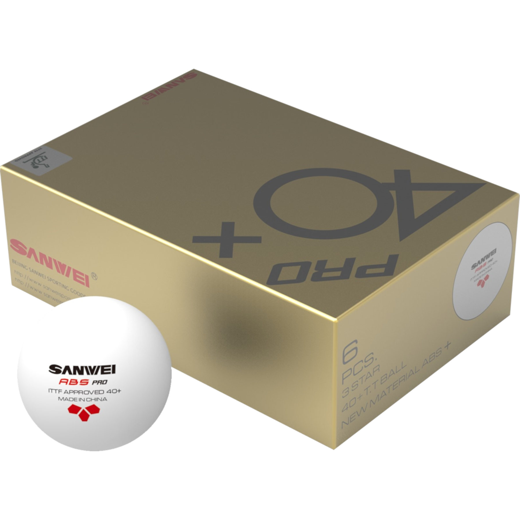 Wettkampfball ABS 40+ Pro