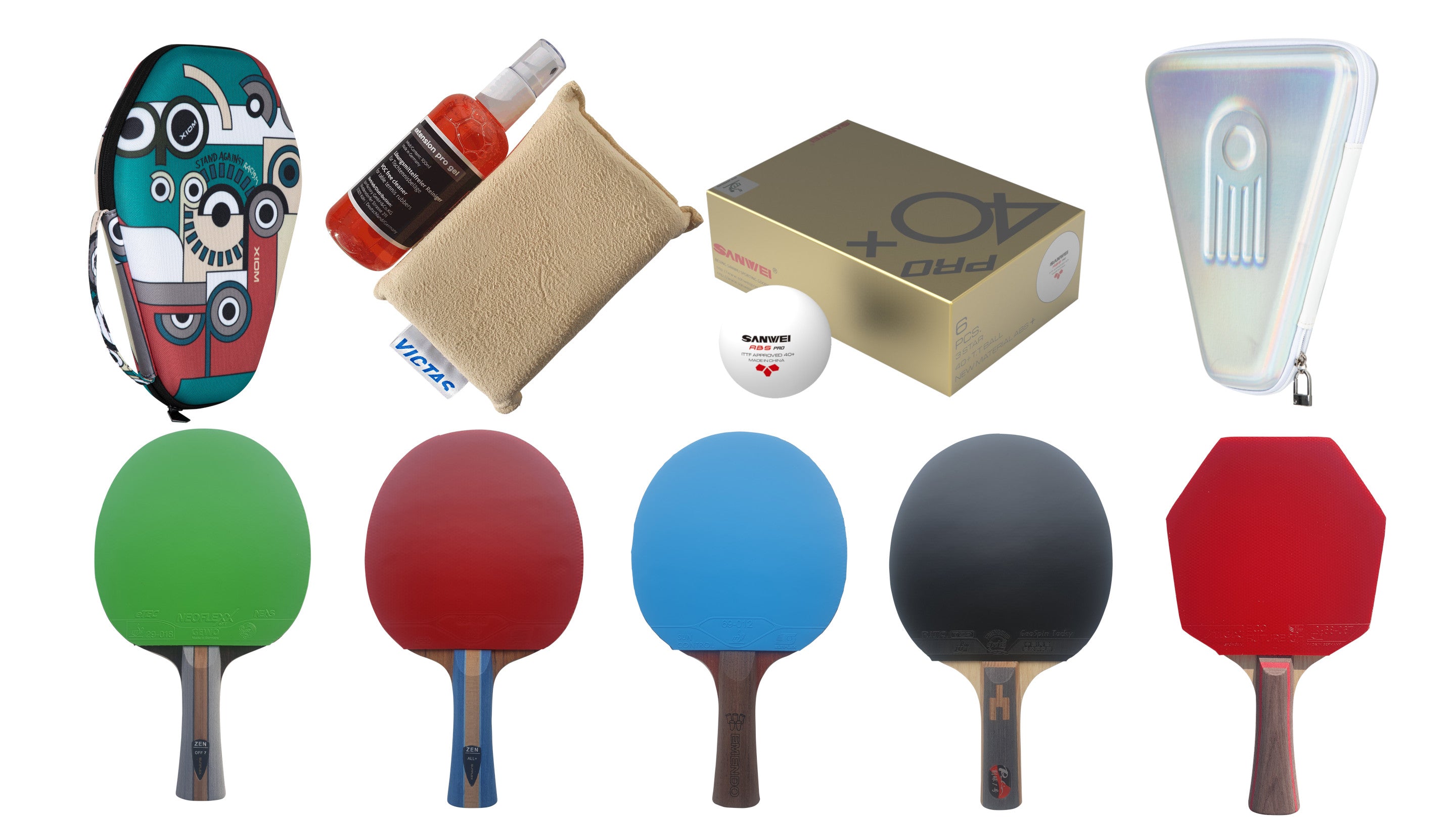 Unser gesamtes Tischtennis Sortiment